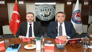 DTO Başkanı Erdoğan, kardeş ülke Azerbaycanın ticaret temsilcilerini ağırladı
