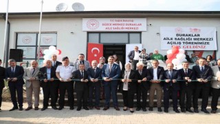 Duraklar Aile Sağlığı Merkezi açıldı