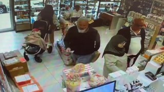 Eczaneye bebek arabasıyla geldi bin 500 TLlik güneş kremi çaldı