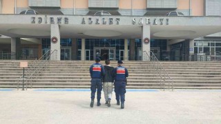Edirnede 15 yıl hapis cezasıyla aranan firari yakalandı