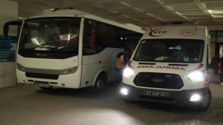 Edirnede mahkum ve gardiyanlar hastanelik oldu