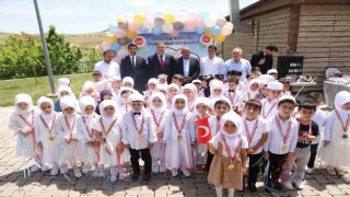Elazığda 4-6 yaş Kuran kursları kapanış programı düzenlendi