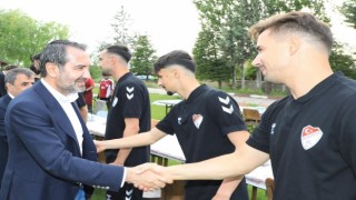 Elazığspora il protokolünden moral ziyareti