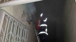 Elektrik panosunda çıkan yangın korkuttu