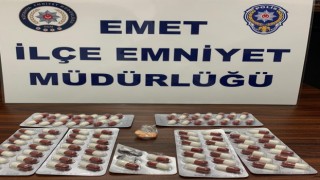 Emette uyuşturucu operasyonu: 2 kişi tutuklandı