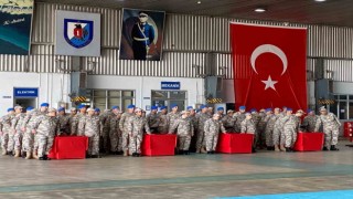 Engelli bireyler asker olma sevincini yaşadı