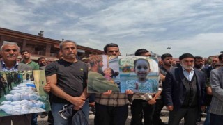 Ercişte İsrailin katliamları protesto edildi