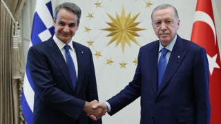 Erdoğan- Miçotakis Görüşmesi Başladı