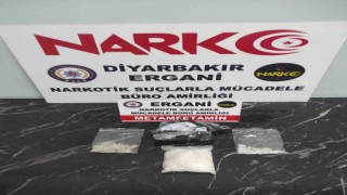 Erganide şüpheli şahsın üzerinde uyuşturucu ele geçirildi