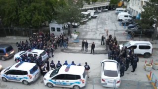 Erzincanda KISKAÇ-15 operasyonu kapsamında 19 şüpheli gözaltına alındı