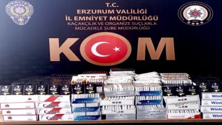 Erzurum polisinden kaçakçılara geçit yok