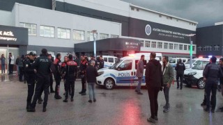 Erzurumda hasta yakınları, sağlıkçılara ve polise saldırdı