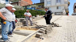 Eski İtfaiye Bayırına merdiven kolaylığı