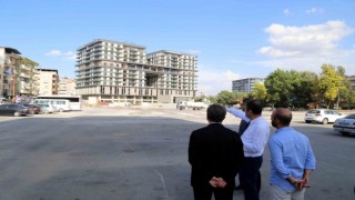 Eski otogar alanı temizlendi, Başkan Yetişkin çalışmaları yerinde inceledi