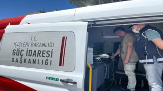 Eskişehirdeki Mobil Göç Noktasında bin 577 yabancının kimlik bilgileri sorgulandı