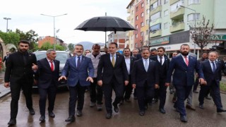Fatih Erbakandan teşekkür ziyaretleri