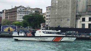 Galata Köprüsünde dalgıçlarla hayalet ağ temizliği yapıldı