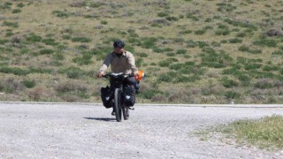Gaziantepten bisikleti ile Türkiye turuna çıktı