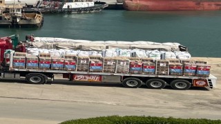Gazzeye 600 ton insanî yardım