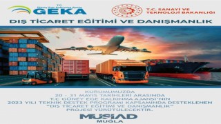 GEKAdan Muğla MÜSİAD üyelerine dış ticaret eğitimi