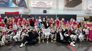 Gençlik ve Spor Kulübü, halk oyunları yarışmasına damgasını vurdu