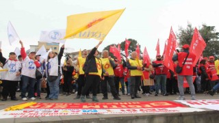 Giresunda 1 Mayıs kutlaması