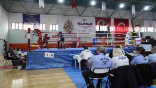 Gümüşhanede okullar arası Muaythai Türkiye Şampiyonası kıyasıya mücadelelere sahne oluyor