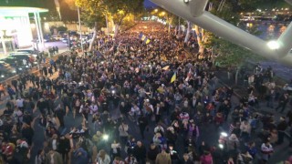 Gürcistan'da Yabancı etkinin şeffaflığı protestoları sürüyor