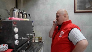 Gürsunun gözbebeği Mesut, belediyede çalıştı