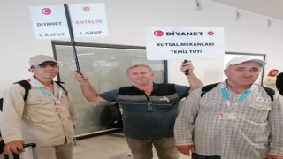 Hacı adayları kutsal topraklara uğurlandı