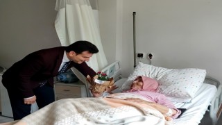 Hastanede Anneler günü sürprizi