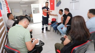 Hatay Büyükşehir Belediyesi'nden İlk Yardım Eğitimi