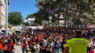 Hatayda ilkokul Öğrencilerine trafik eğitimi verildi