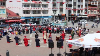 Havzada festival mehterli festival yürüyüşü ile başladı