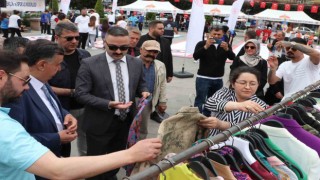 Havzada ürün tanıtım fuarına yoğun ilgi