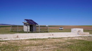 Hırsızlar güneş enerjisiyle sulama sistemini hedef aldı