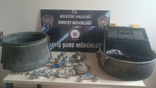 Hırsızlık yapmak isteyen şüpheliler olay yerinde yakalandı