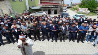 Hisarcık Aşağı Yoncaağaç köyünde hayır yemeği ve yağmur duası