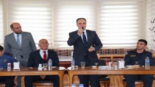 Hisarcık Kaymakamı İsmail Tosuna veda yemeği