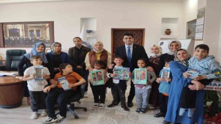 Hisarcık Kaymakamı Samet Bahar, özel öğrencilerle bir araya geldi