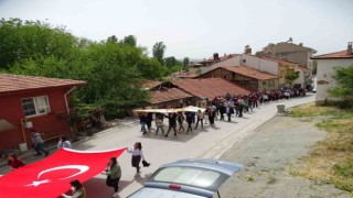 Hisarcıkta Gençlik Yürüyüşü
