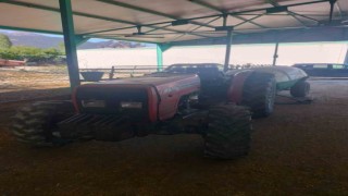 Honazda çalınan traktörü jandarma 3 saatte buldu
