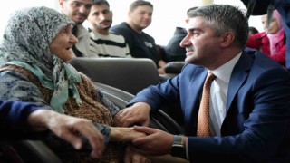 Huzurevi sakinleri duygu dolu anlar yaşadı