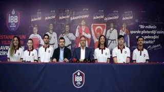 İBBSK Tekvando Takımı, basınla bir araya geldi