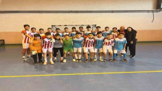İhsaniyede küme yıldız erkekler futsal müsabakaları tamamlandı