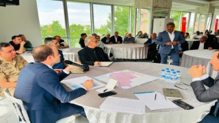 İliçte muhtarlarla toplantı yapıldı