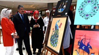 İmam Hatip Lisesi Öğrencileri Yıl Sonu Sergisi Açtı