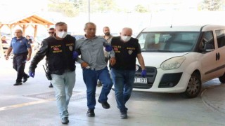 İş arkadaşını bıçaklayarak öldüren güvenlik görevlisi adliyeye sevk edildi