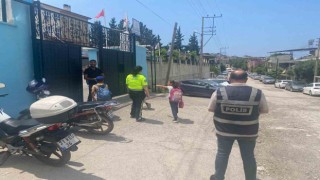 İskenderunda okul çevrelerinde güvenlik denetimi gerçekleştirildi