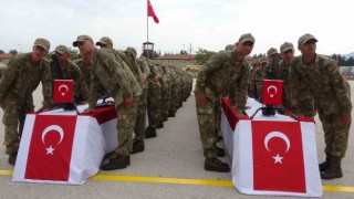 Ispartada 169 sözleşmeli er yemin etti